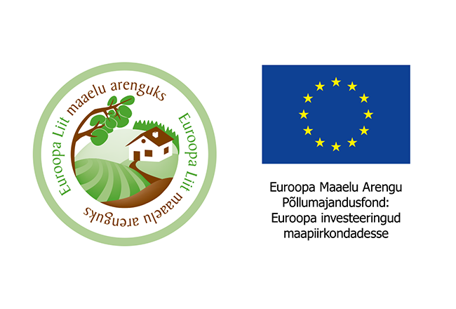 Eesti maaelu arengukava 2014-2020 ringlogo Euroopa Liidu embleemiga